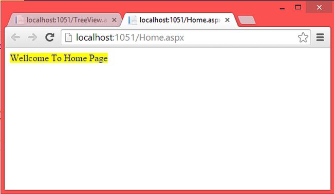 welcome to home page